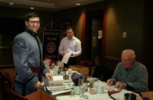Tenafly Rotary Club Preparing Dictionaries 2